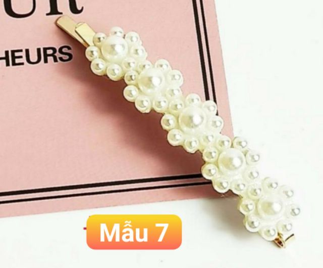 Kẹp tóc mạ vàng rất nhiều kiểu. Kẹp tóc nữ thời trang mới. Kẹp tóc hạt châu