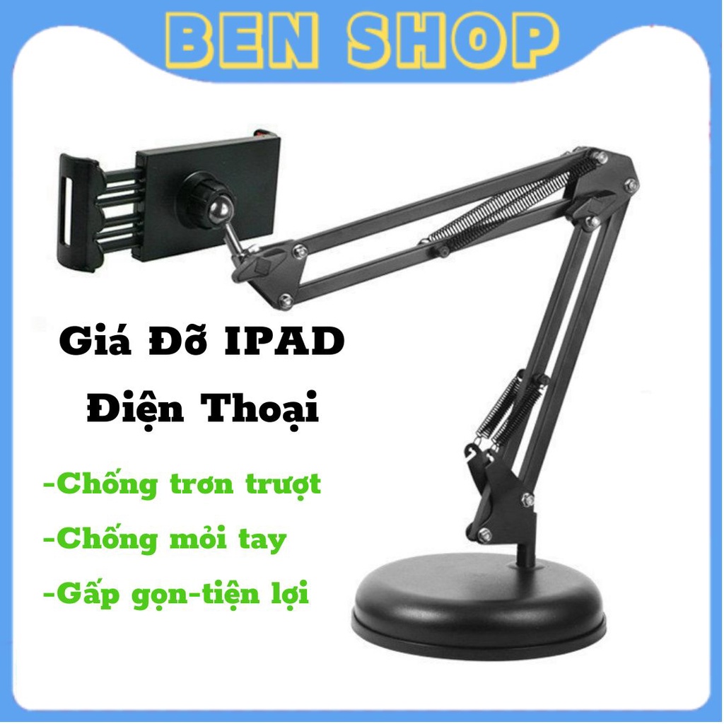 Giá Đỡ Điện Thoại, Ipad Xem Phim Để Bàn Xoay 360 Độ Đa Năng - PHỤ KIỆN BEN