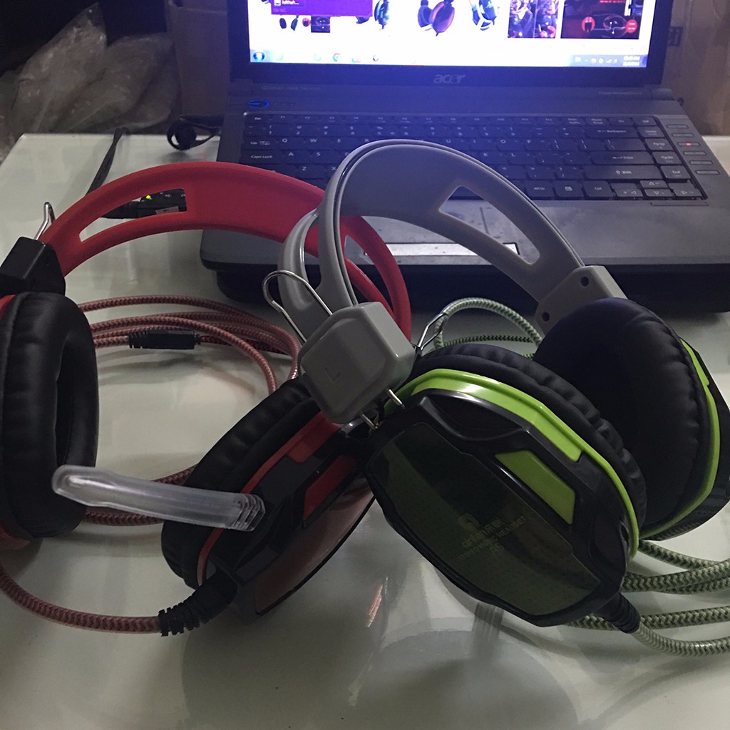 Tai Nghe Gaming Qinlian A6 Jack 3.5 - Tai nghe Có Mic Bắt Giọng Cực Tốt - Âm Thanh Sống Động - Bảo hành 12 tháng | BigBuy360 - bigbuy360.vn