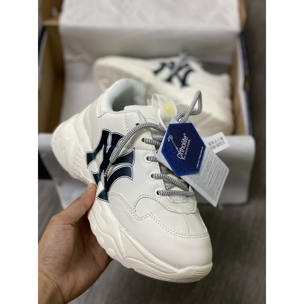 ⚡️GIÁ SỐC⚡️[Ảnh thật do shop tự chụp 100%] GGiày MLB NY Đen Cao Cấp Tăng Chiều Cao fullbox | BigBuy360 - bigbuy360.vn