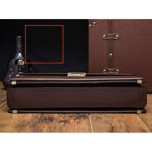 Chính Hãng cặp da cao cấp Cặp da khóa số GD 802 | BigBuy360 - bigbuy360.vn