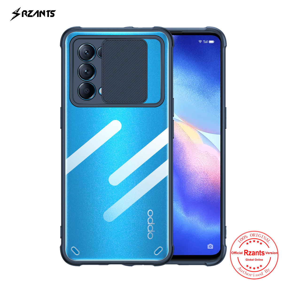 RZANTS Ốp Lưng Trong Suốt Cho Điện Thoại Oppo Reno5 Oppo Reno 5 Pro