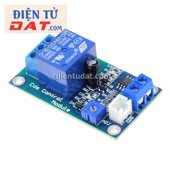 Mạch Cảm Biến Ánh Sáng Quang Trở Nối Dây 12VDC