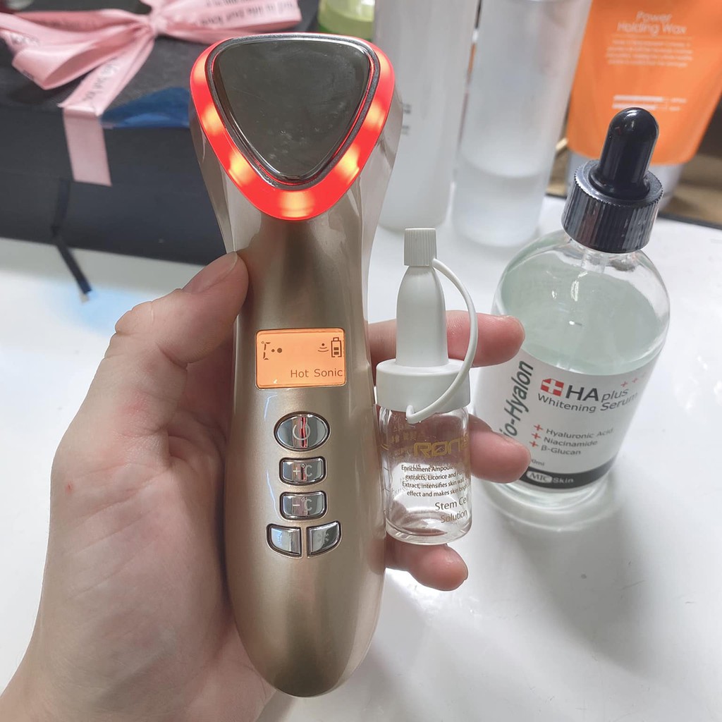 Búa nóng lạnh mini có rung và ánh sáng sinh học, Búa tam giác