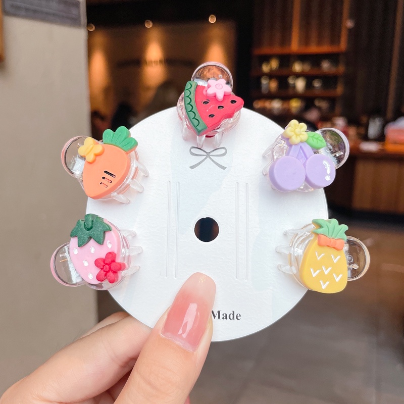 Kẹp Tóc Càng Cua HGVN Size Nhỏ Nhiều Hình Cute Cho Bé