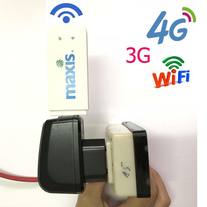 Usb Dcom Phát Wifi 3G/4G Tốc Độ Cao, Cắm Vào Nguồn Điện Là Phát Wifi