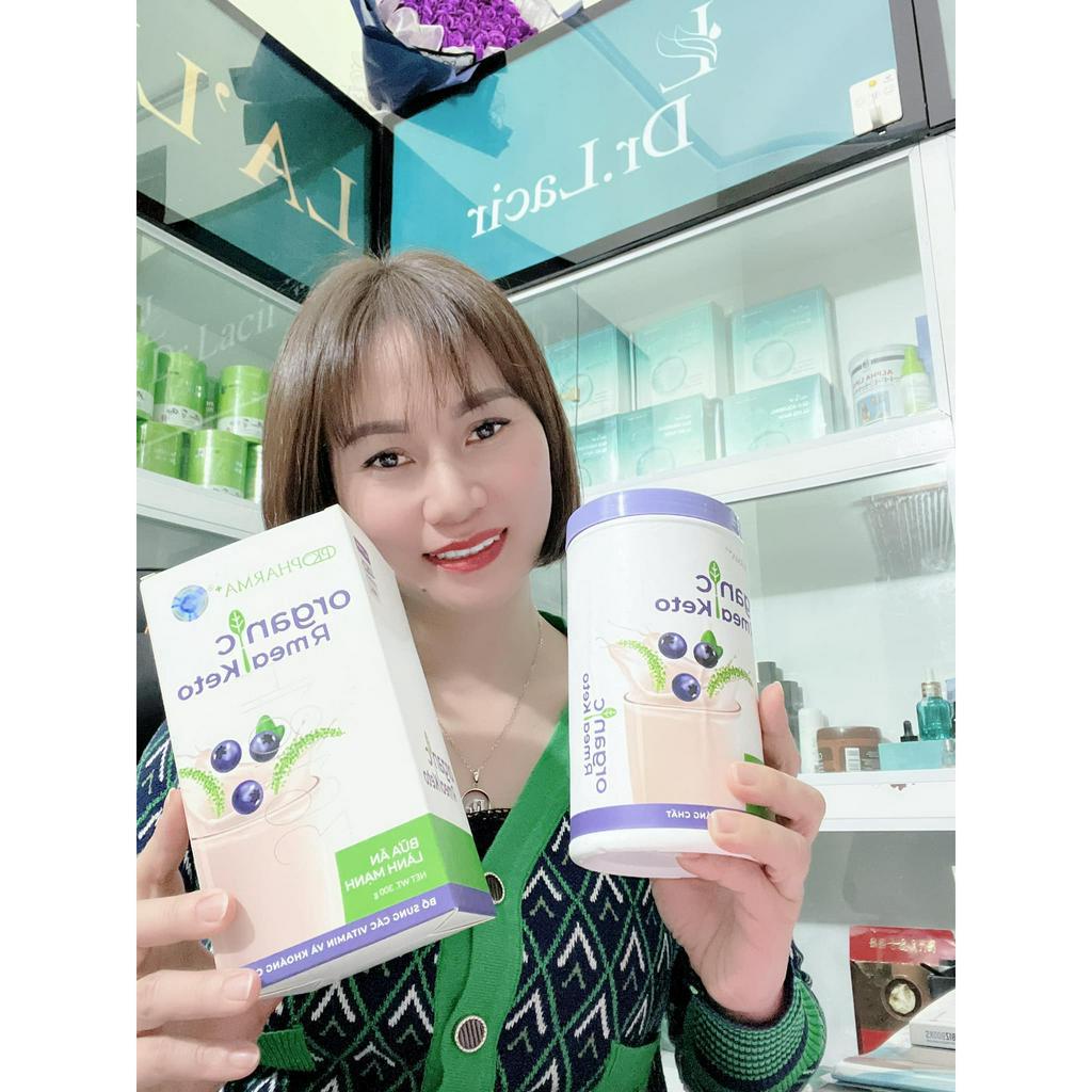 Bữa ăn dinh dưỡng Organic Rmeal Keto PK Pharma - Bữa ăn lành mạnh Dr Lacir dạng gói chính hãng