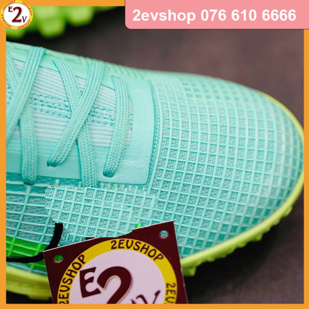 Giày đá bóng nam cỏ nhân tạo 𝐙𝐨𝐨𝐦 𝐌𝐞𝐫𝐜𝐮𝐫𝐢𝐚𝐥 𝐕𝐚𝐩𝐨𝐫 𝟏𝟒 Pro Xanh Ngọc,giày đá banh thể thao hot trendy - 2EVSHOP