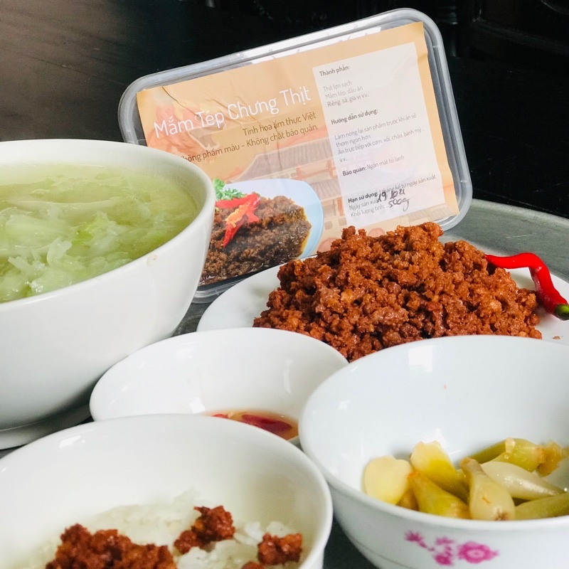 [Mã GROXUAN1 giảm 8% đơn 150K] Mắm tép chưng thịt/ Thịt chưng mắm tép 500g ngon tuyệt đỉnh | BigBuy360 - bigbuy360.vn