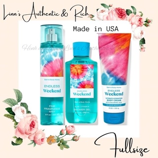 Auth_endless sea | endless weekend - xịt thơm toàn thân body mist bath & body works usa