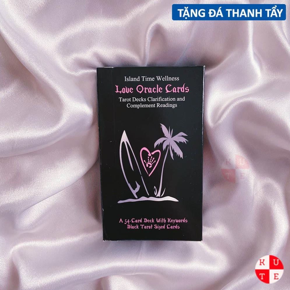 Bài Oracle Island Time Wellness Love Oracle 54 Lá Bài Tặng Đá Thanh Tẩy