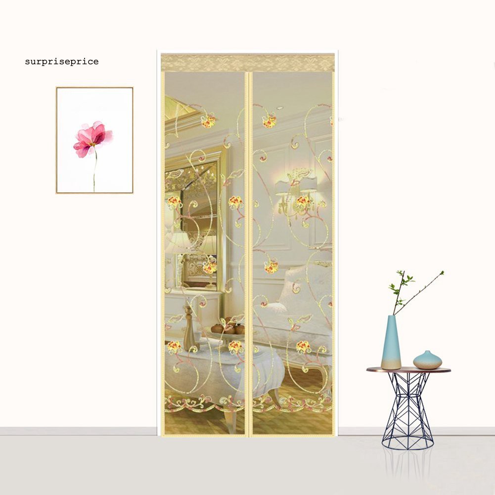 Rèm cửa sổ chống muỗi dạng lưới nam châm có đai dán nhanh tiện lợi