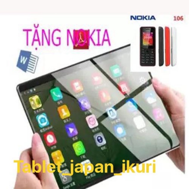 Máy tính bảng tablet AS888 Ram 6g  tặng Blutooth Aripodr không dây