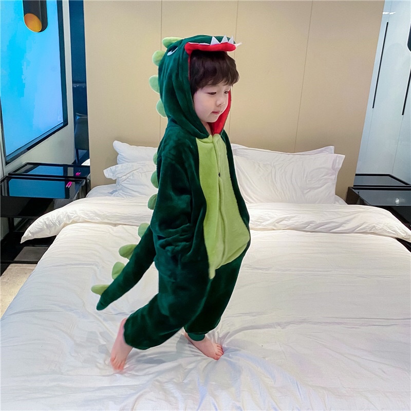 set 3b khủng long xanh cho bé