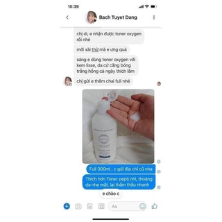 Toner dạng sữa Nutrient Oxygen Ceuticals 100ml