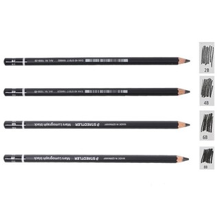Chì Staedtler Mars Lumograph thân đen lẻ