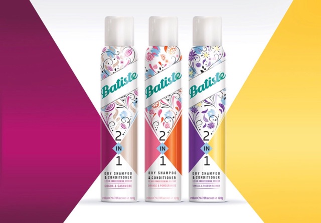 Dầu gội khô Batiste Dry Shampoo 50 ml và 200 ml/ Batiste Invisible 2 in 1 gội kèm xả | Thế Giới Skin Care