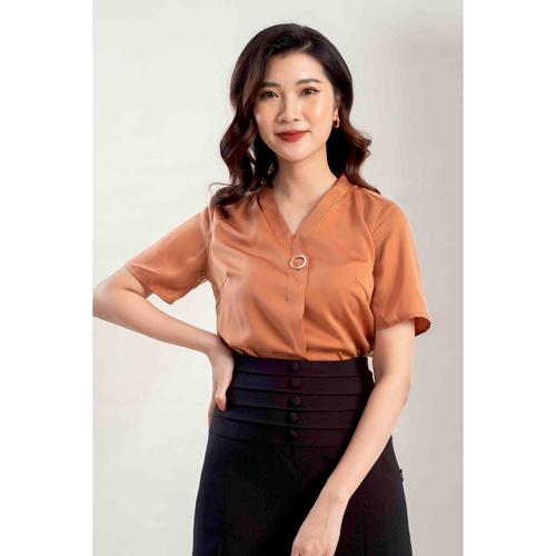 Áo sơ mi cộc tay MMOutfit M-AO021120011