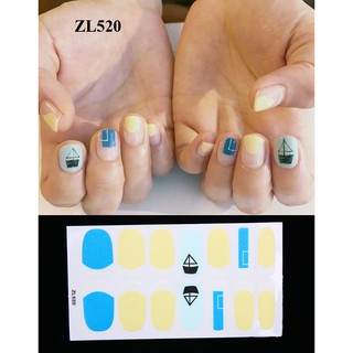 Miếng dán móng tay - Nail Wraps (14 miếng dán khô)