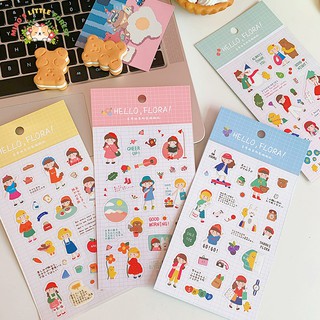 STICKER HELLO FLORA | MST285