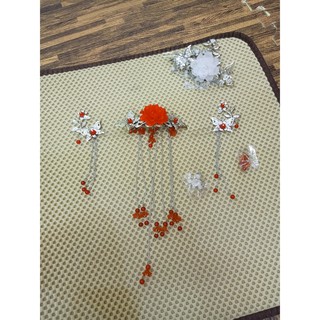 Set phụ kiện cài tóc cổ trang 4 món có sẵn