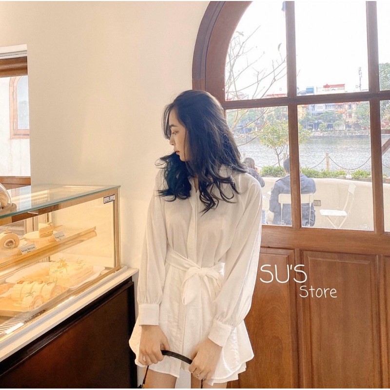 SET ÁO SƠMI CV XẾP LI KEM - TRẮNG - ĐEN 3 MÀU | BigBuy360 - bigbuy360.vn