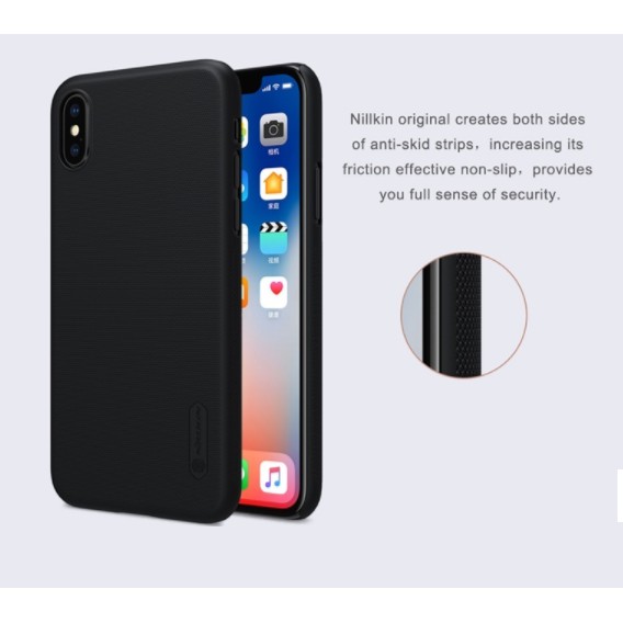 Ốp lưng iPhone X Nillkin chính hãng sần