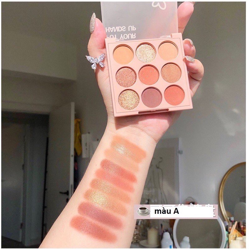 Bảng mắt 9 ô Sweet min nhũ lì đẹp tự nhiên | BigBuy360 - bigbuy360.vn