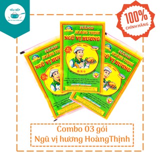 Combo 03 gói Ngũ vị hương Hoàng Thịnh 5g