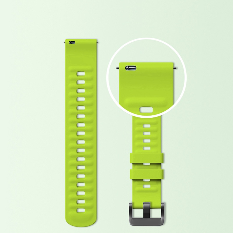 Dây Silicone Thay Thế Cho ĐồNg Hồ 2 MàU SắC Đa DạNg