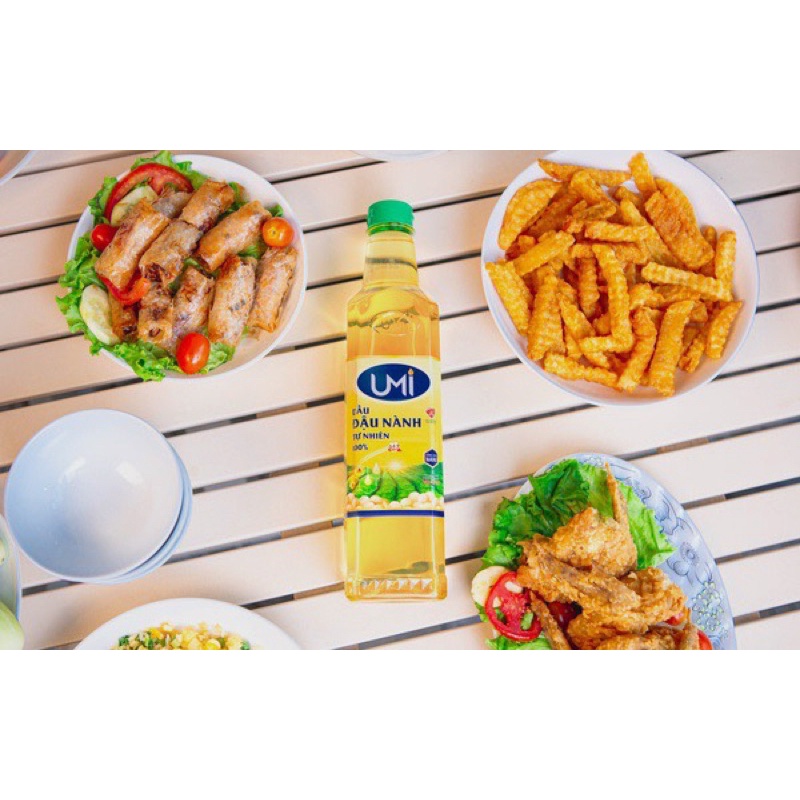 Combo 2 chai dầu ĐẬU NÀNH 100% Umi an toàn cho sức khoẻ