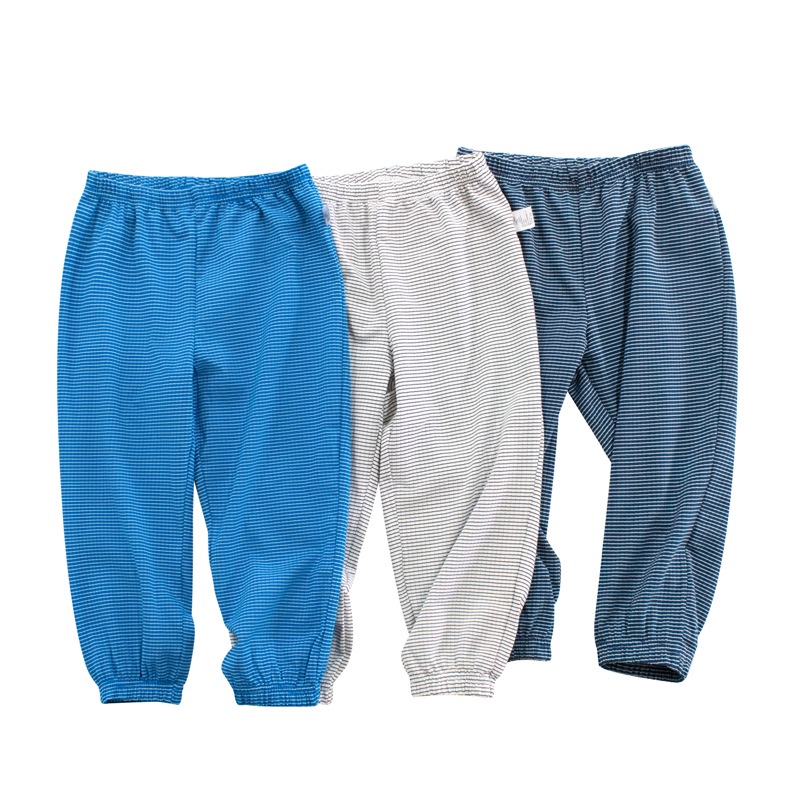 Quần thun bé trai TrueKids, quần dài thun cho bé trai phối sọc
