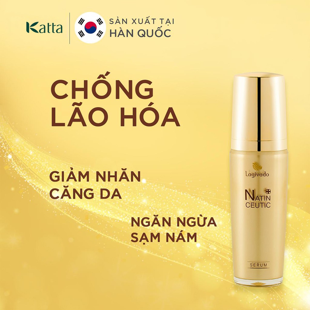 Tinh chất serum dưỡng da mềm mịn, ngăn ngừa lão hóa da HÀN QUỐC NATIN CEUTIC SERUM 50ml_Katta_V01_LG_013_50ML