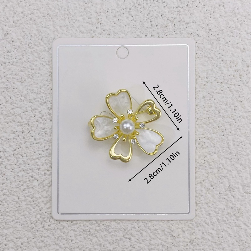 Cài Áo Hình Hoa Đính Đá Thời Trang