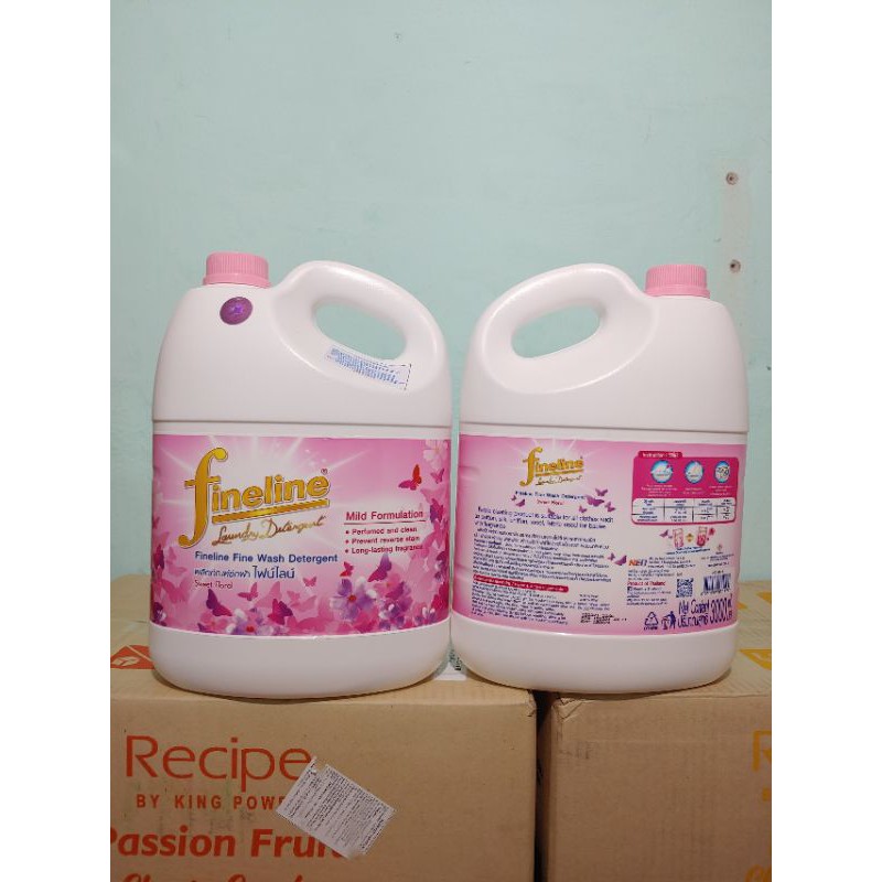 Nước giặt Fineline thùng 4 can chính hãng Thái