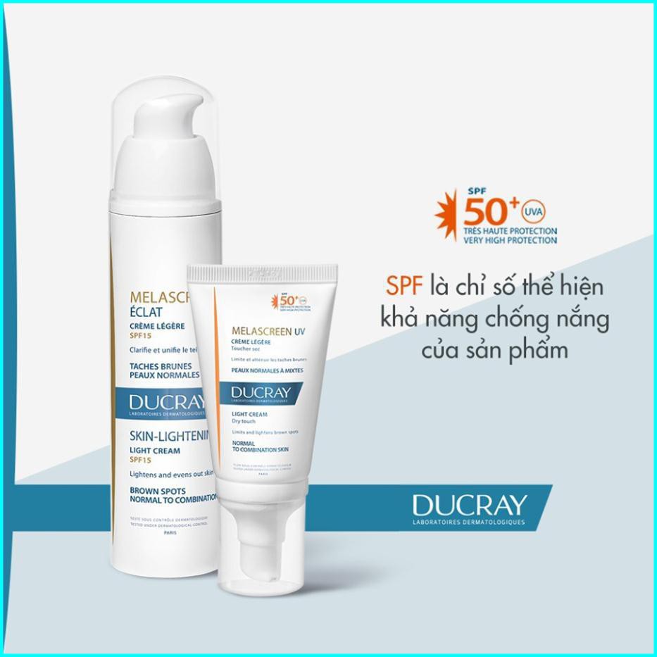 Ducray Melascreen UV Light Cream SPF50 - Kem Chống Nắng Giảm Nám 40ml - Beautiful365