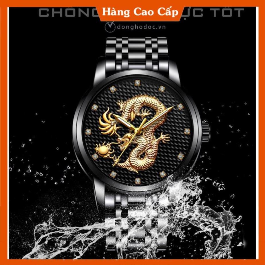 Đồng hồ nam DRAGON kính tráng SAPPHIRE – Dây thép đúc đặt cao cấp | BigBuy360 - bigbuy360.vn