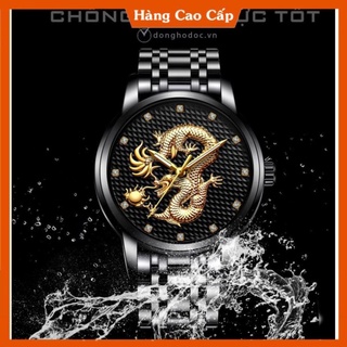 Đồng hồ nam DRAGON kính tráng SAPPHIRE – Dây thép đúc đặt cao cấp