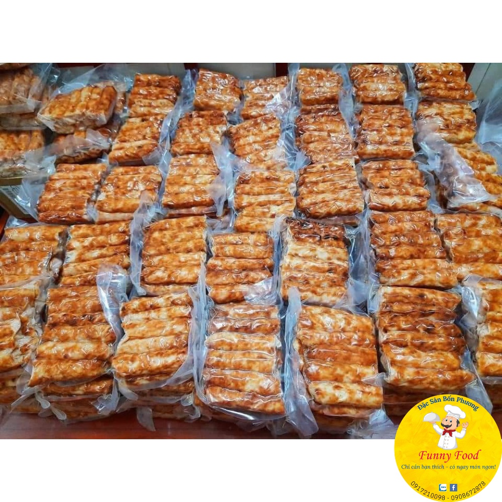 Nem Nướng Nha Trang 500g – Nem Nướng Ngon – Đặc Sản Nha Trang – Funnyfood