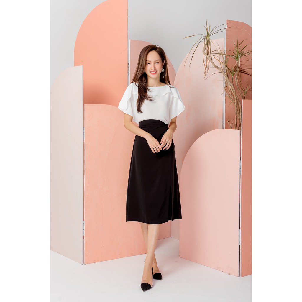 KOKA Design Sơ mi bèo vai AC00701