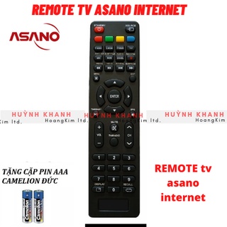REMOTE  ĐIỀU KHIỂN TV ASANO VÀ NANOMAX CHÍNH HÃNG