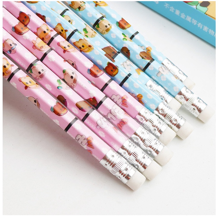 Gôm tẩy hình bút chì phong cách Nhật Bản