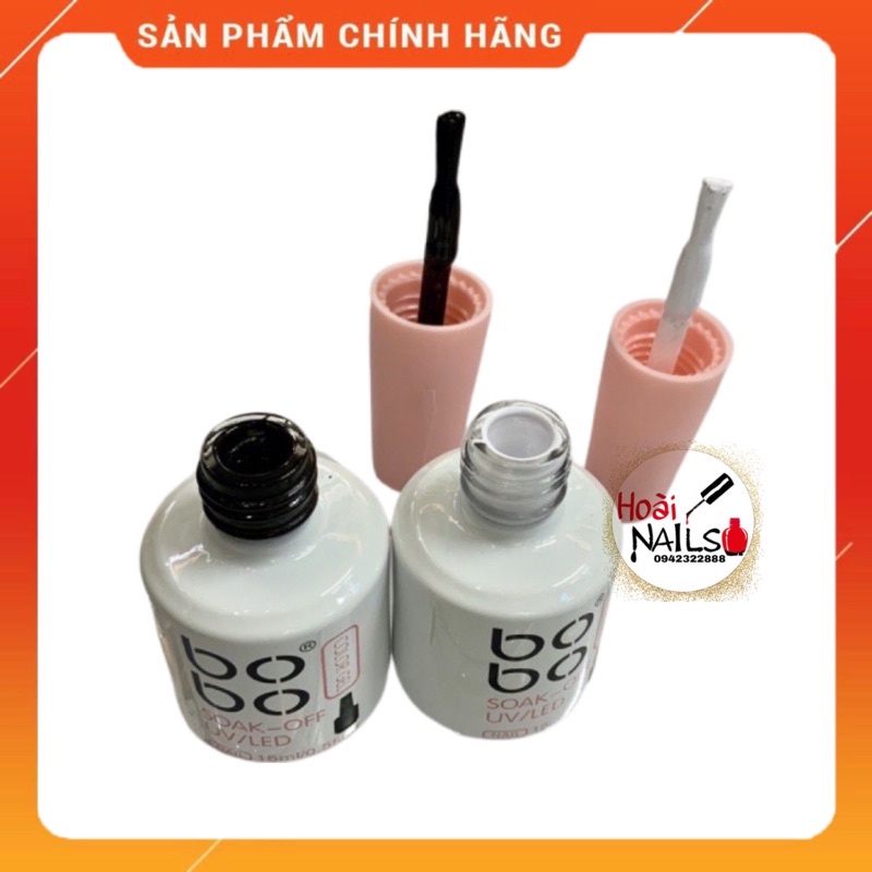 Sơn bobo đen - trắng - Phụ kiện Nail