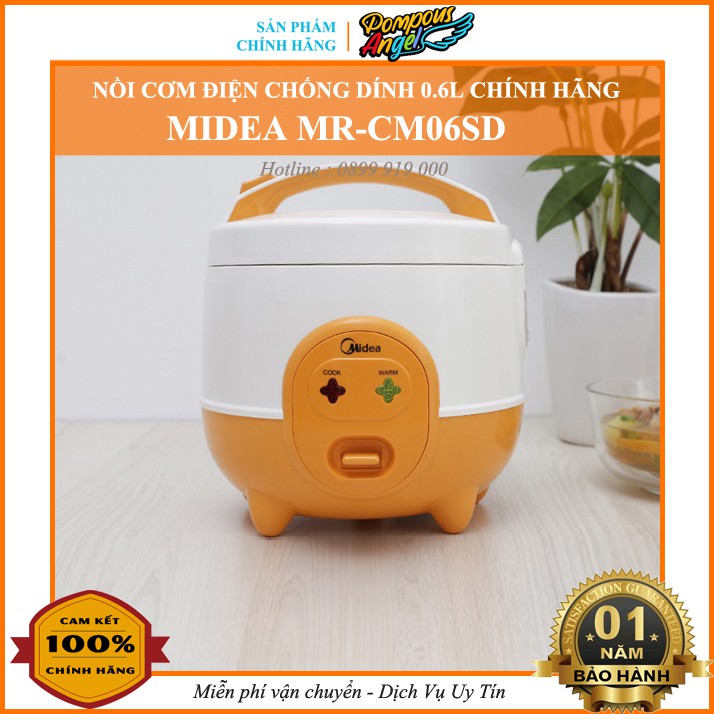 [Chính hãng] Nồi cơm điện từ , Nồi cơm điện đa năng, nồi cơm mini MIDEA MR-CM06SD 0.6L chính hãng , bảo hành 12 tháng