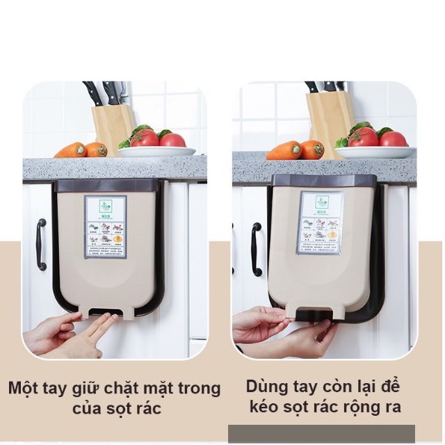 Thùng rác gấp gọn Size lớn ( Bán Sỉ Đồ Gia Dụng )