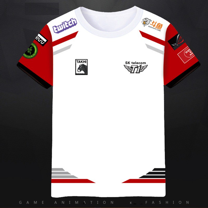 [HÀNG ORDER] ÁO ĐẤU SKT T1 FAKER LCK 2019