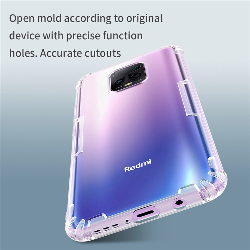Ốp điện thoại Nillkin Bằng TPU Mềm Cho Xiaomi Redmi 10X 5G / Redmi 10X Pro 5G