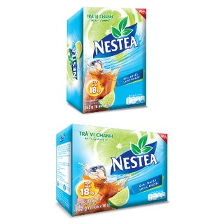 Trà Nestea vị chanh Nestlé hộp 252g (18 gói/hộp)