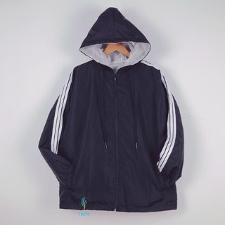 Áo Khoác Dù Nam Nữ 3 Sọc Tay The Family Bao Đẹp, Bao Rẻ