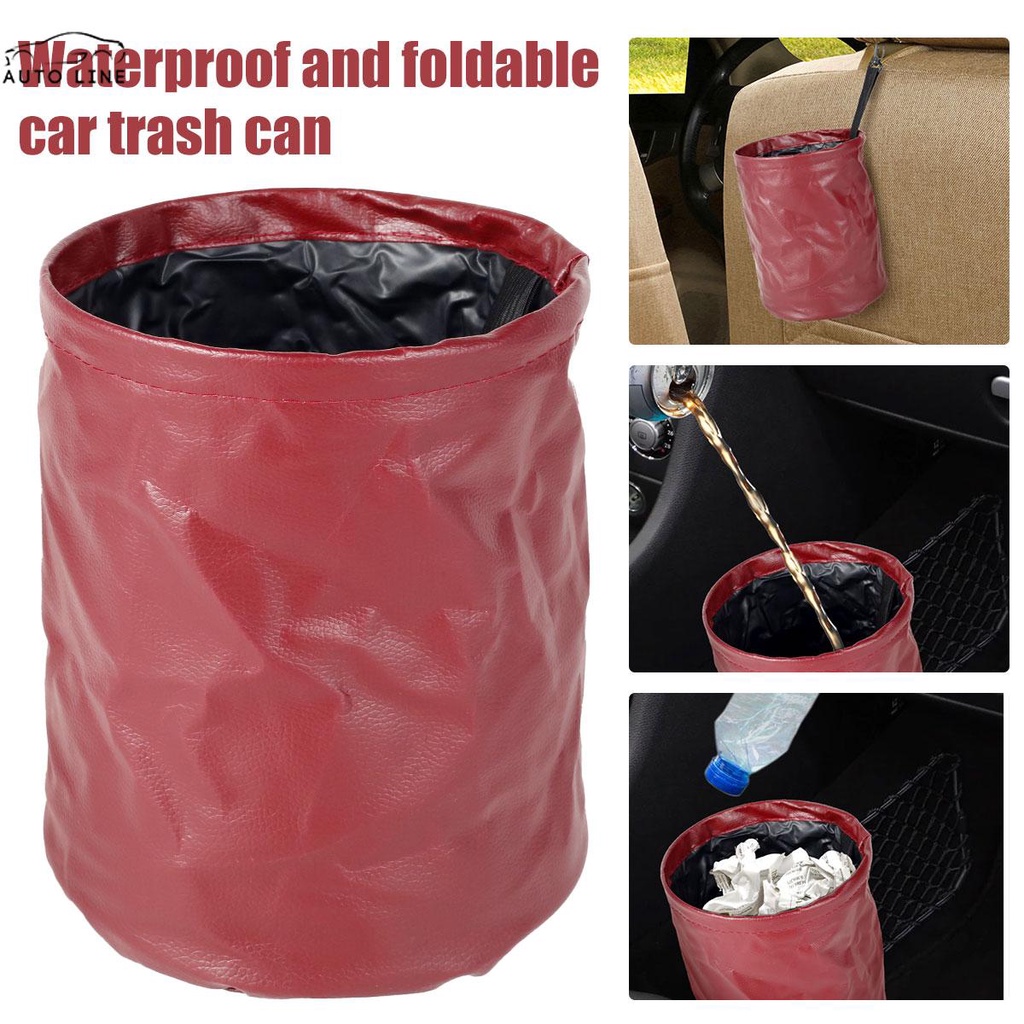 Thùng Rác Chống Thấm Nước Có Thể Gấp Gọn Tiện Dụng Cho Xe Hơi / Văn Phòng / Cửa Hàng Shopcyc64